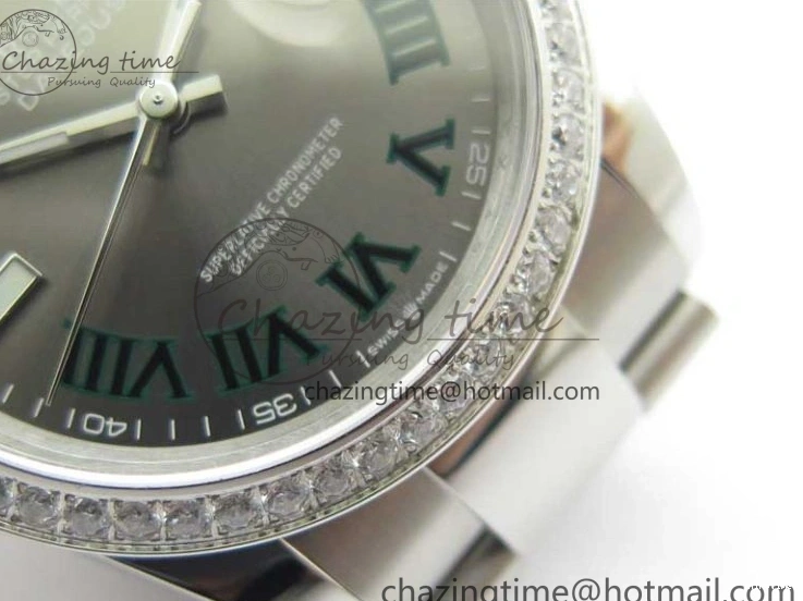 MiroTime 0115 DateJust 36 SS 126234 BP Maker 1:1 Best Edition Gray Roman Dial on Oyster Bracelet BestValue 2534